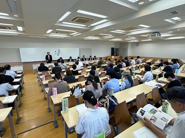 森後援会長 挨拶の様子