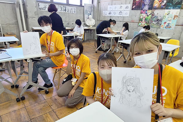 美術学科の様子