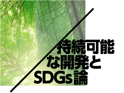 持続可能な開発とSDGs論