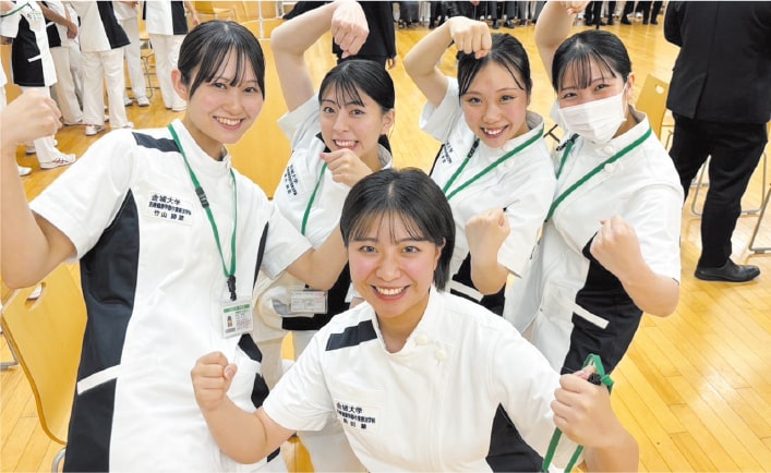 医療健康学部 作業療法学科 在学生イメージ