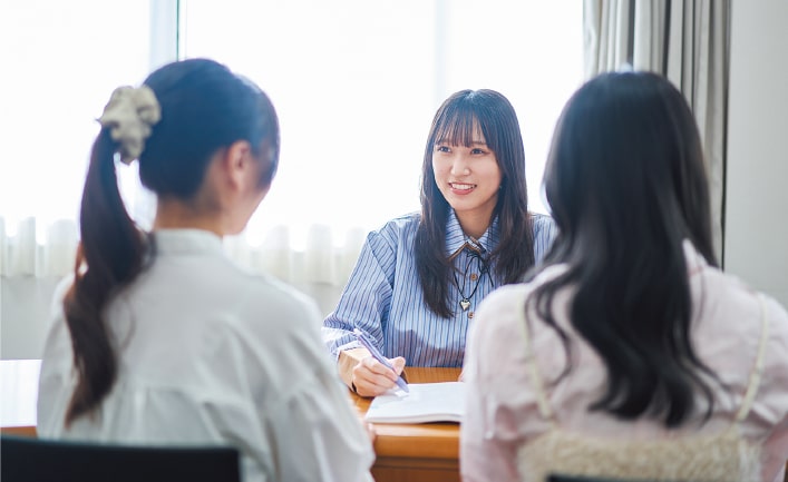 人間社会科学部 社会福祉学科 生活支援コース 在学生イメージ